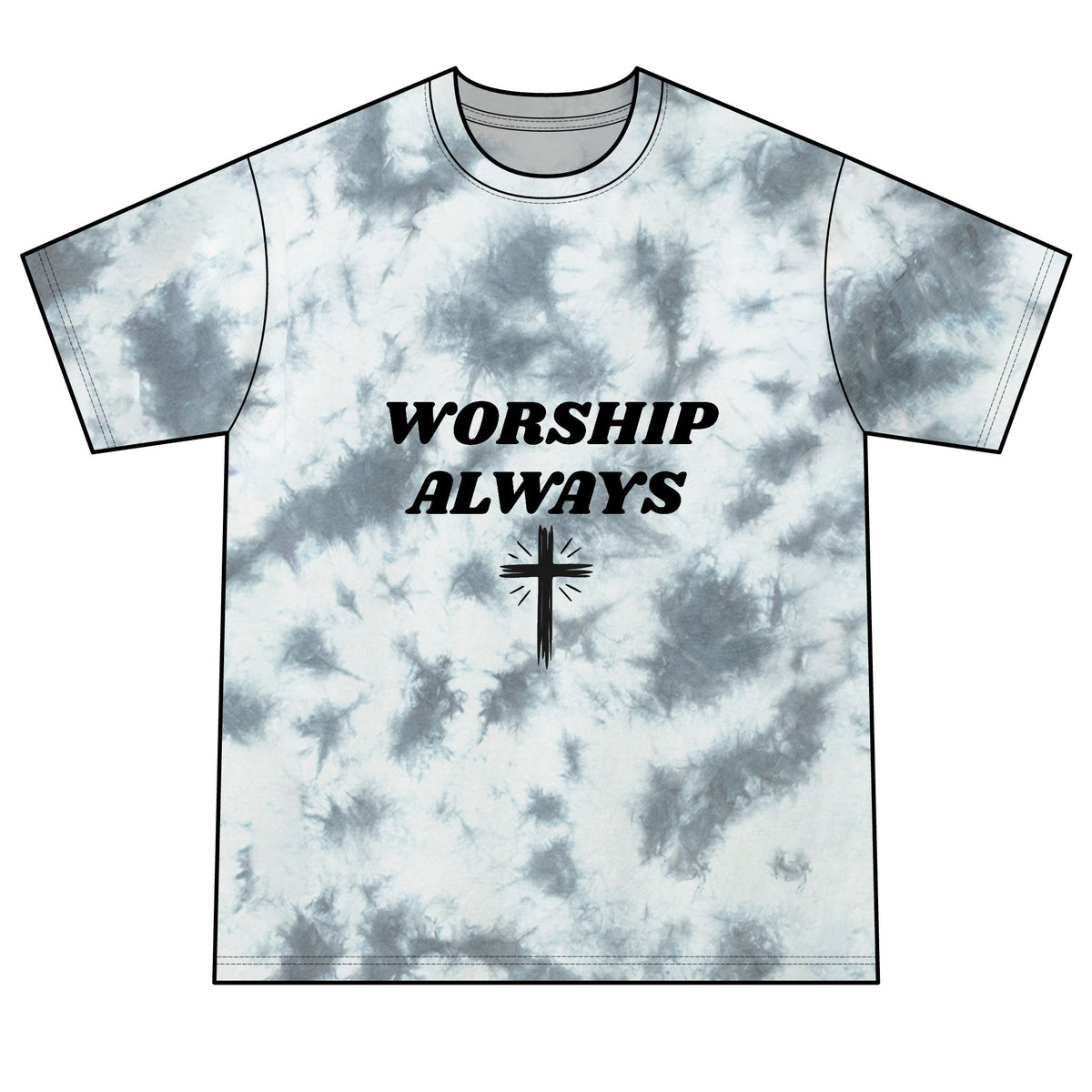 Worship Tye-Dye Shirt