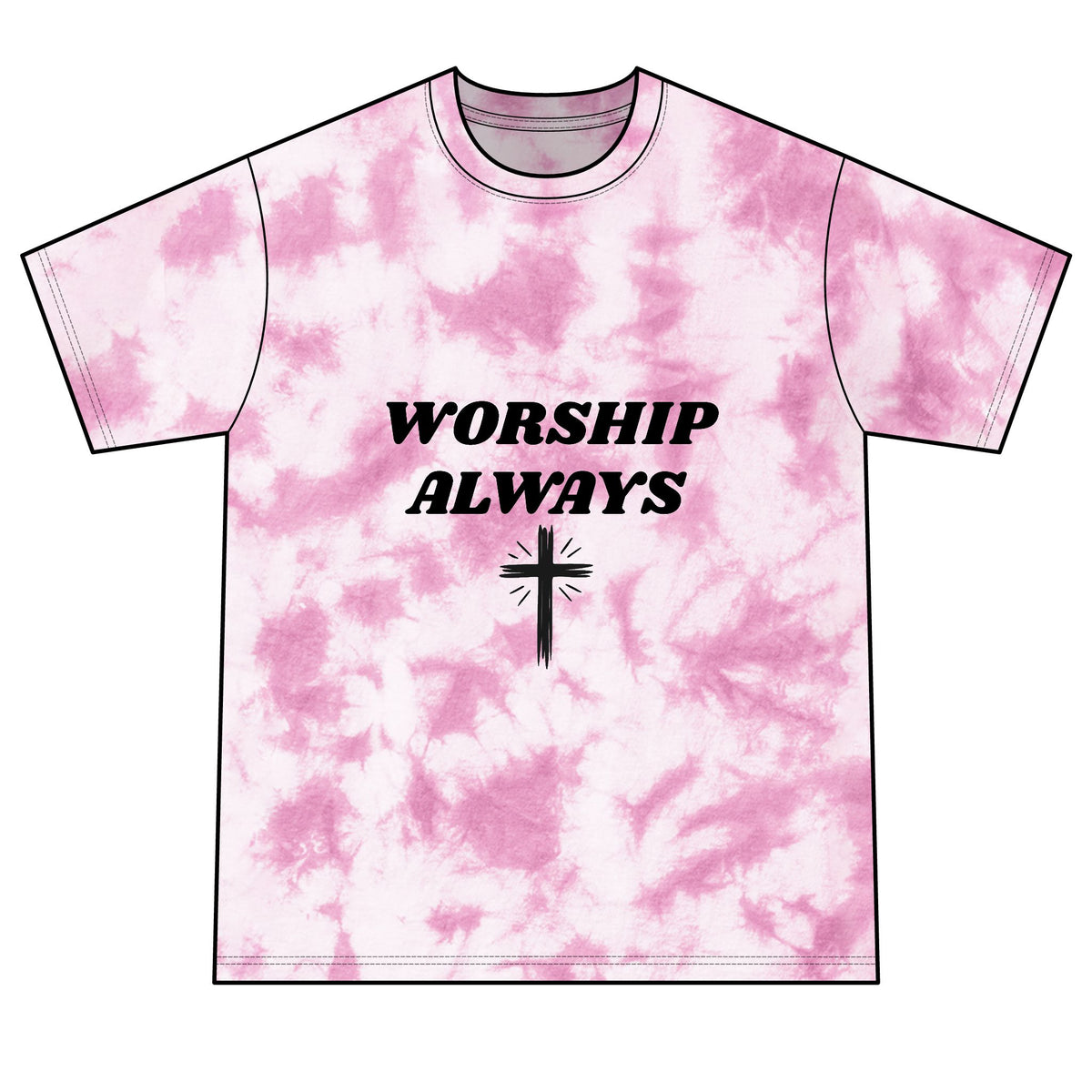 Worship Tye-Dye Shirt