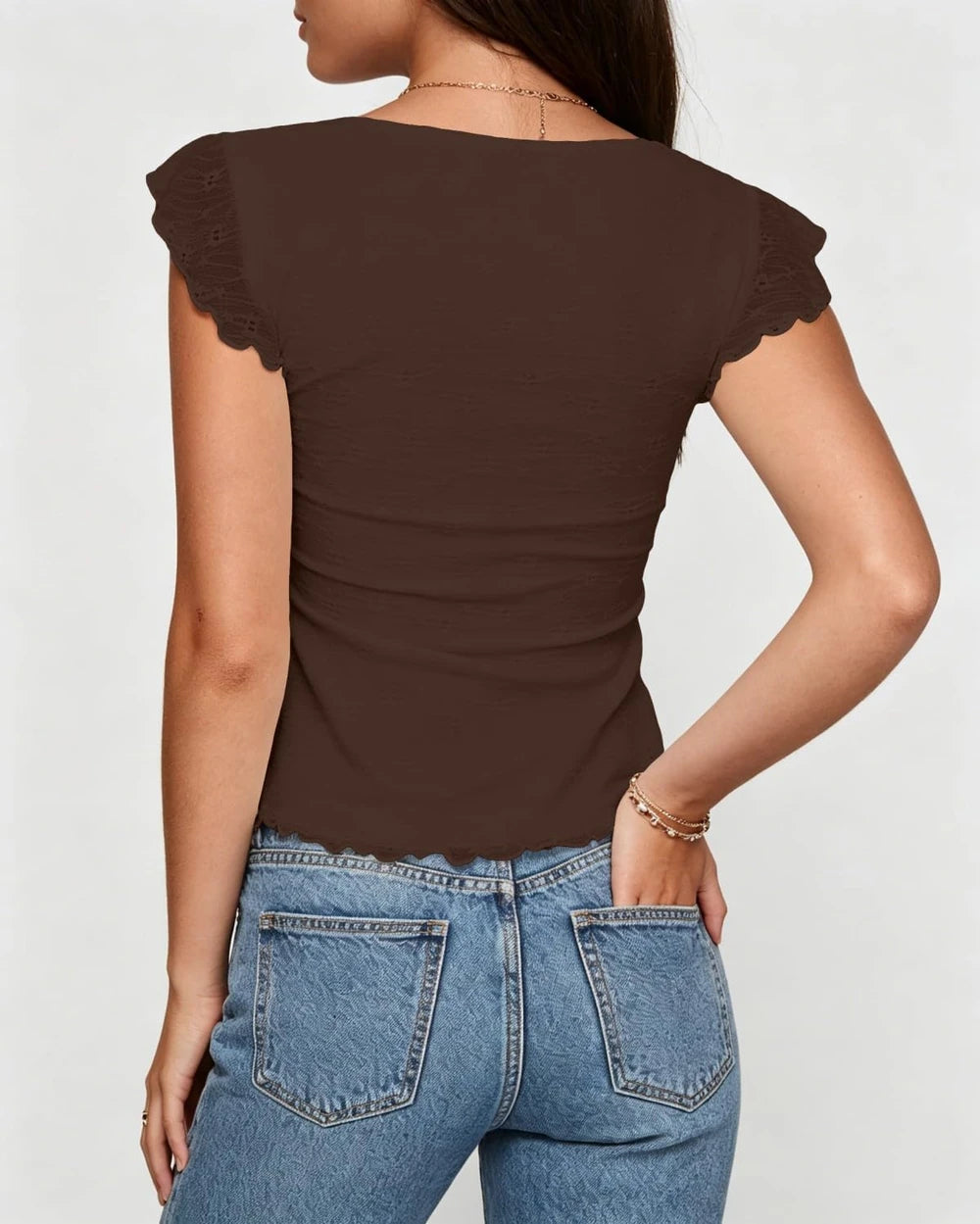 Ruffle Crop Top