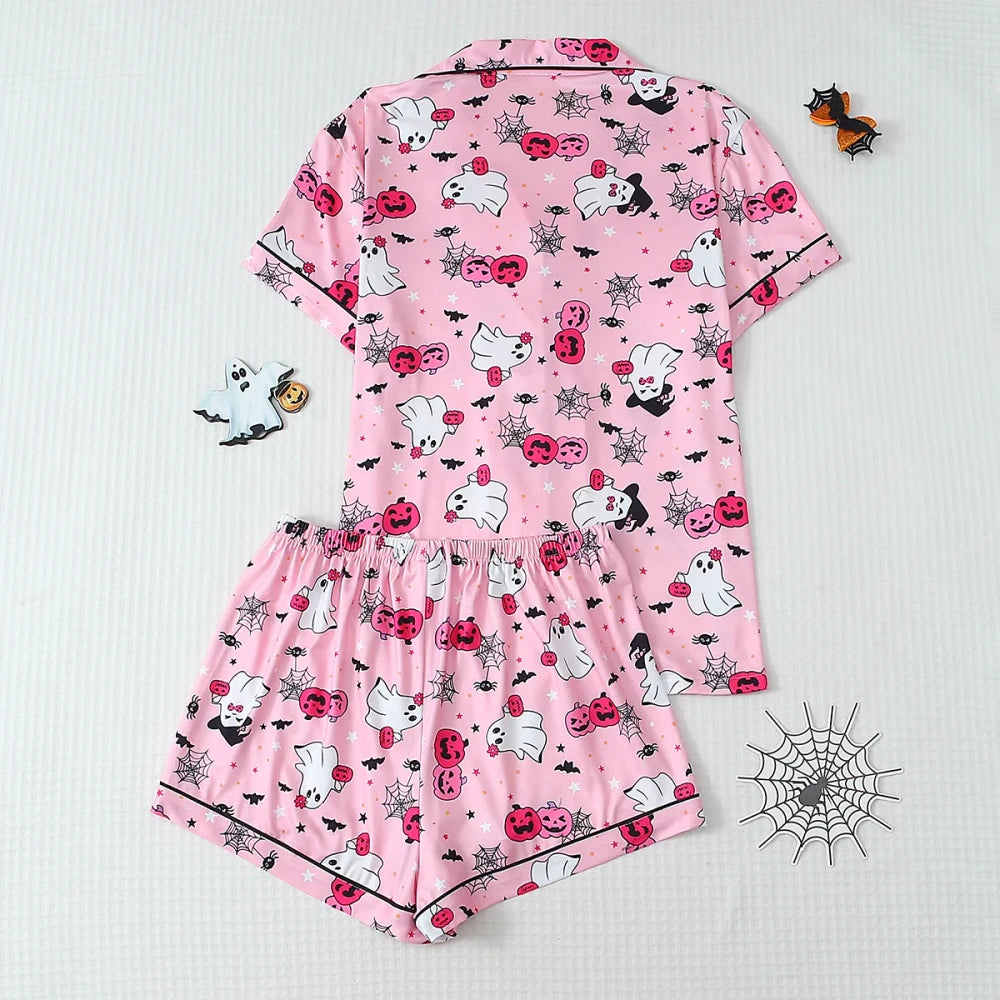 Halloween Pajama Set Ghosts
