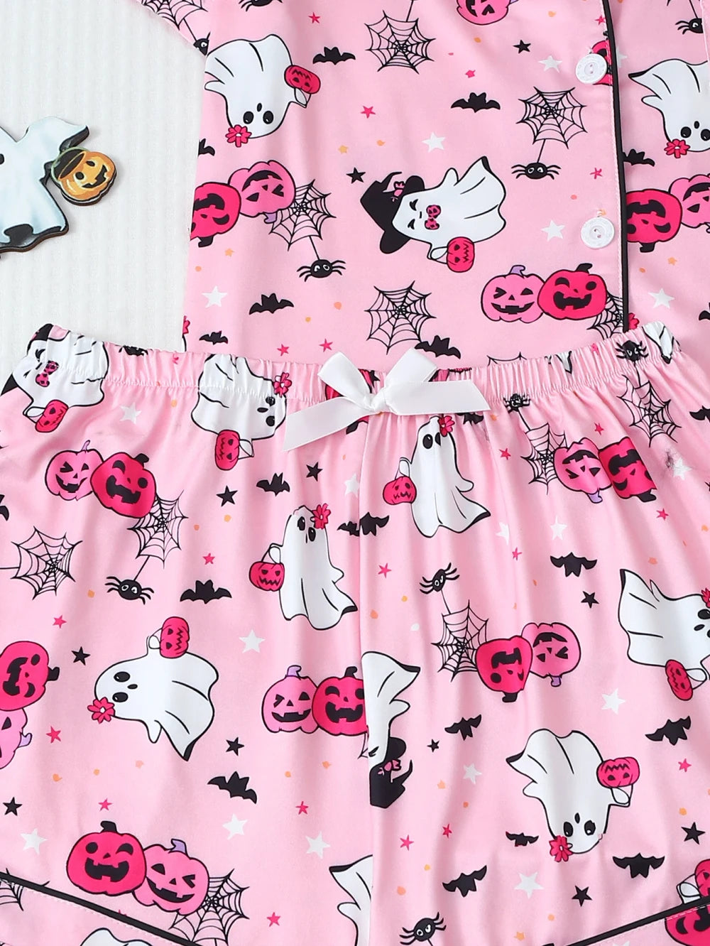 Halloween Pajama Set Ghosts