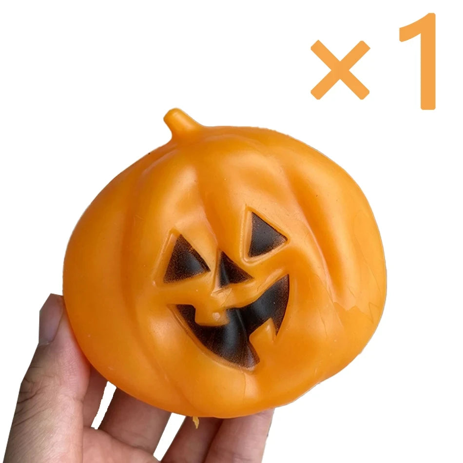 Squishy Pumpkin Ghost Stress Relief Toy