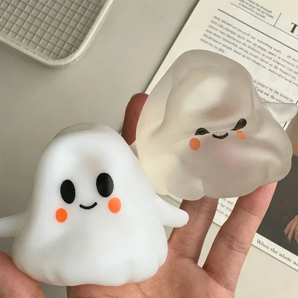 Squishy Pumpkin Ghost Stress Relief Toy