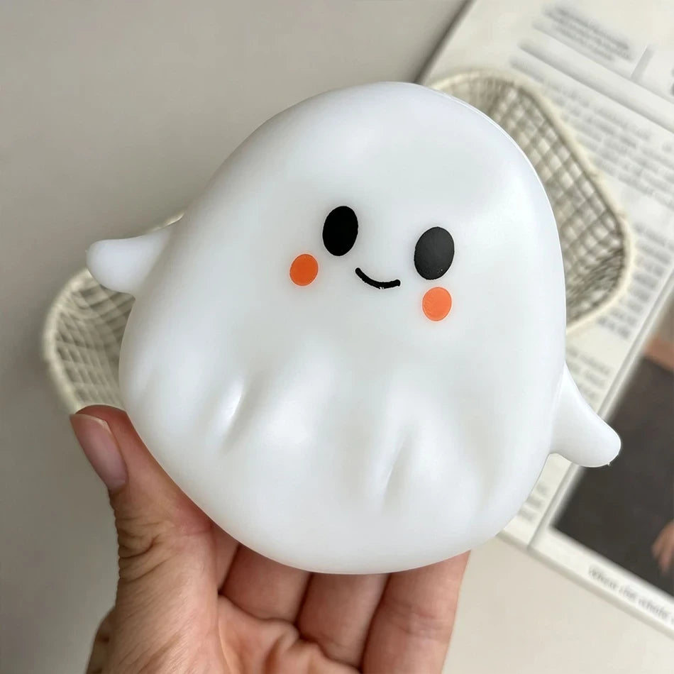 Squishy Pumpkin Ghost Stress Relief Toy