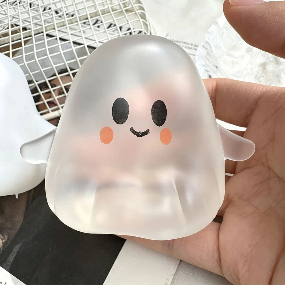 Squishy Pumpkin Ghost Stress Relief Toy
