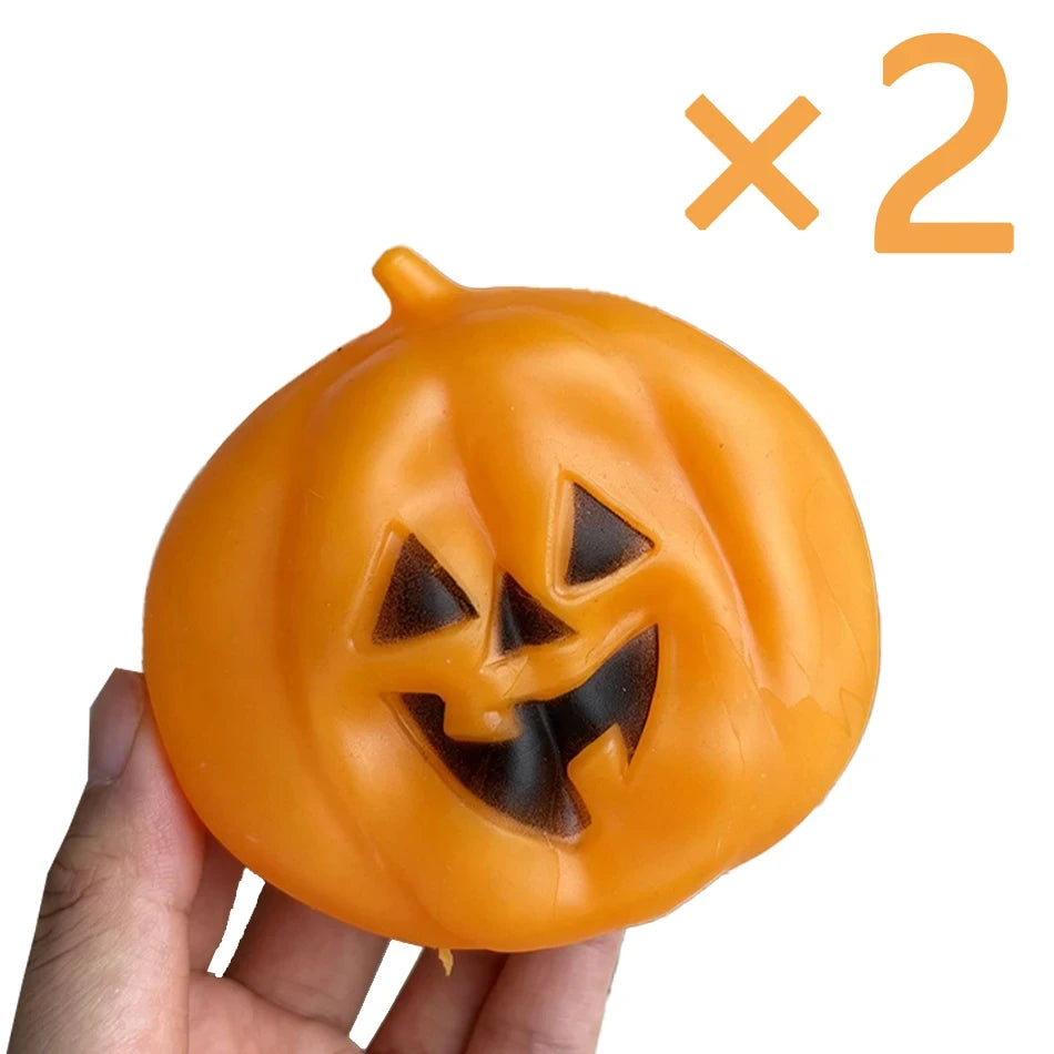 Squishy Pumpkin Ghost Stress Relief Toy