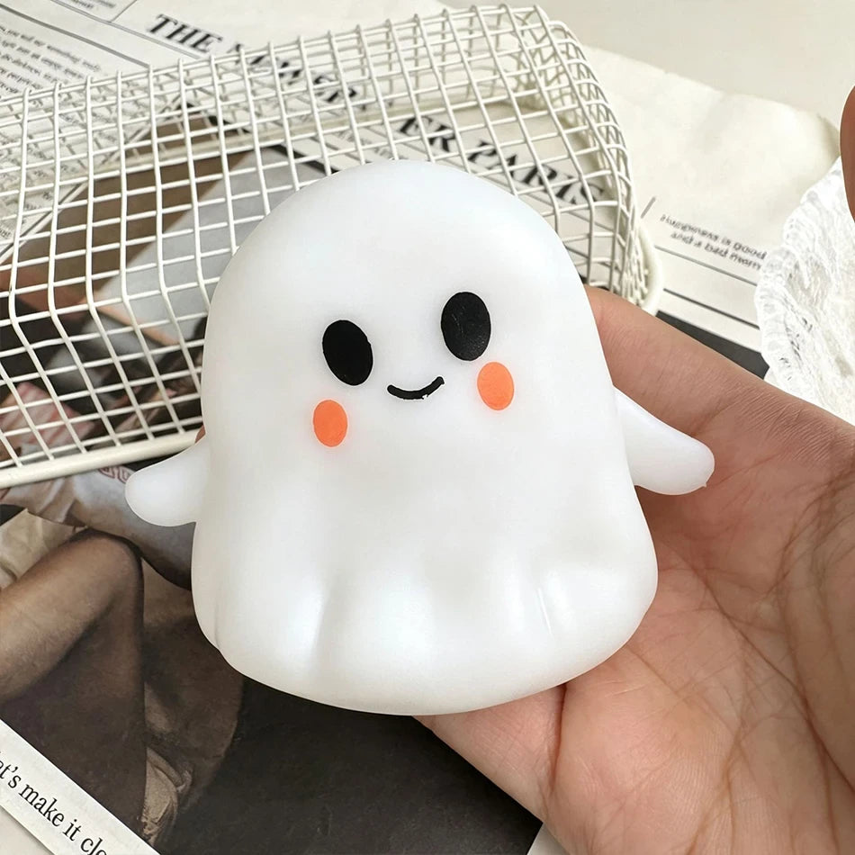 Squishy Pumpkin Ghost Stress Relief Toy