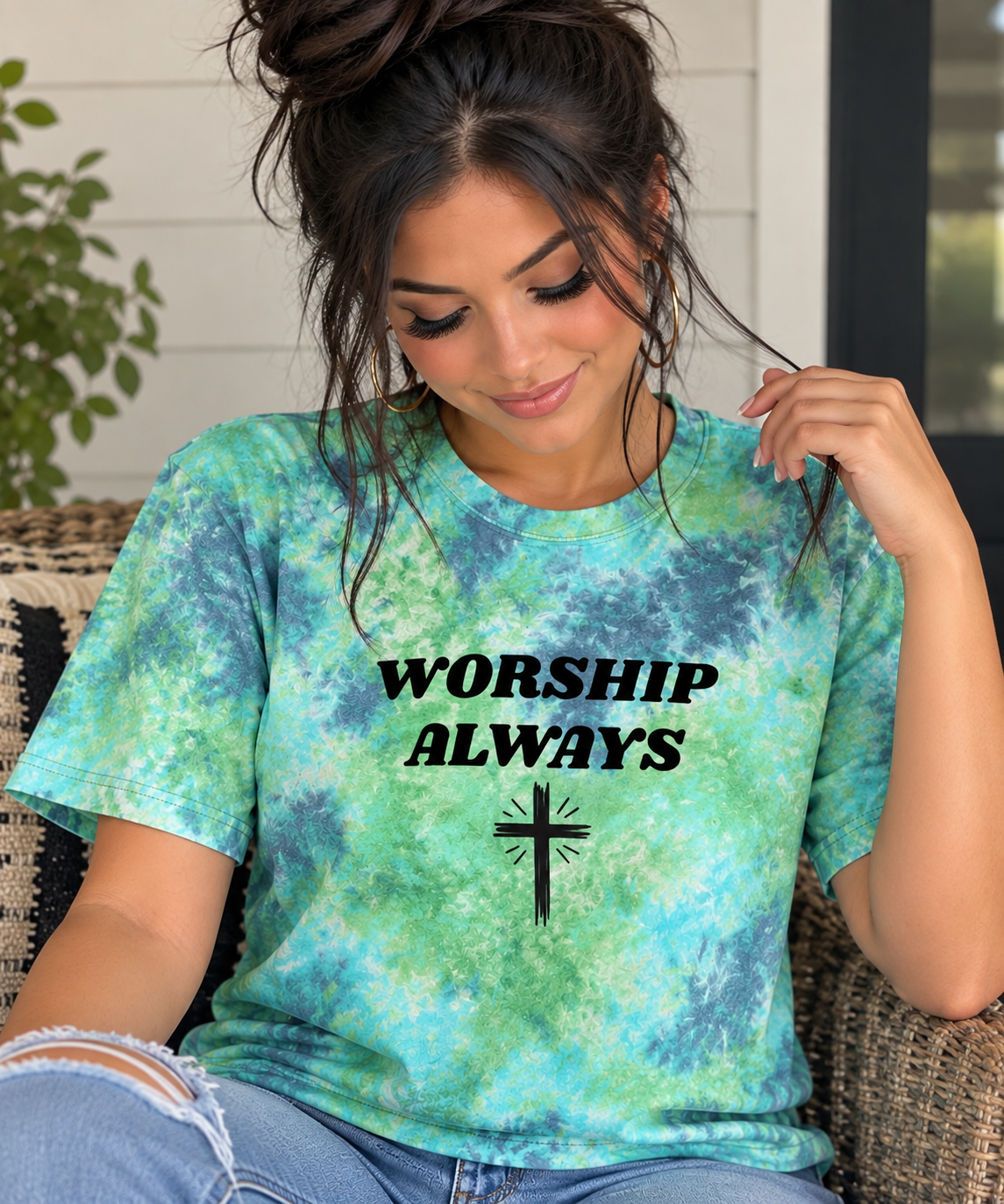 Worship Tye-Dye Shirt