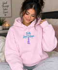 Faith Love Hope Cross Hoodie — Inspirational Christian Sweatshirt