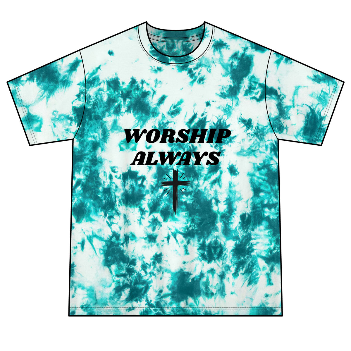 Worship Tye-Dye Shirt