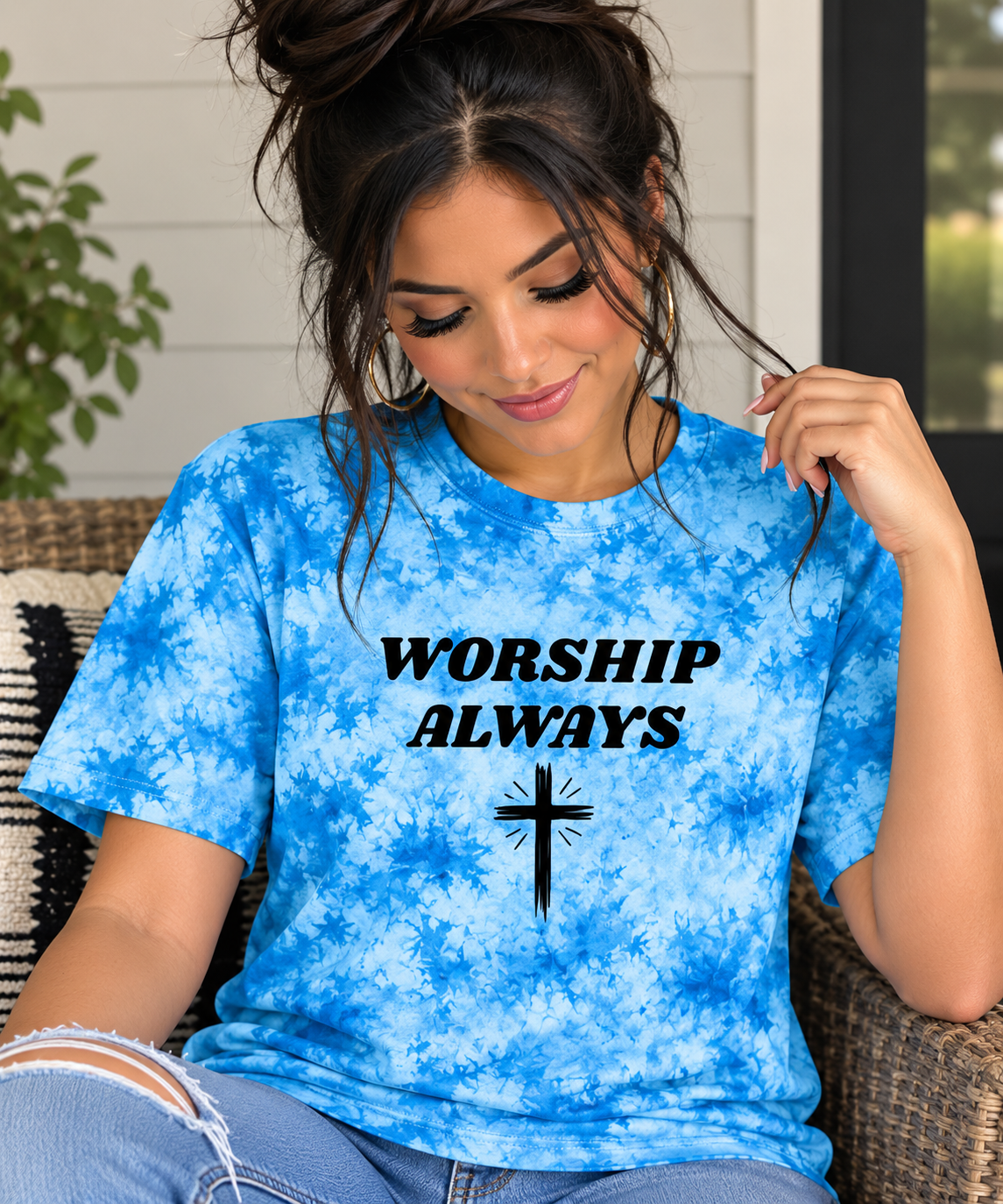 Worship Tye-Dye Shirt