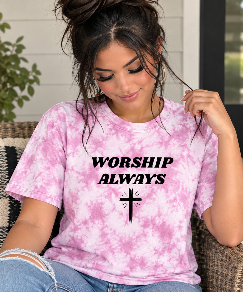 Worship Tye-Dye Shirt