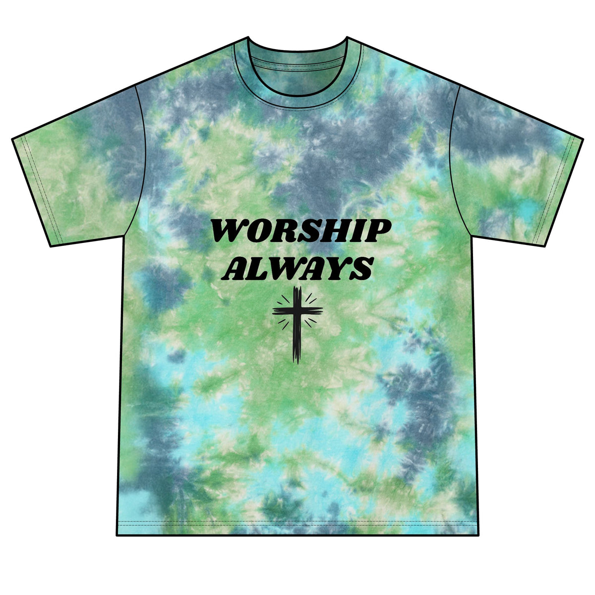 Worship Tye-Dye Shirt