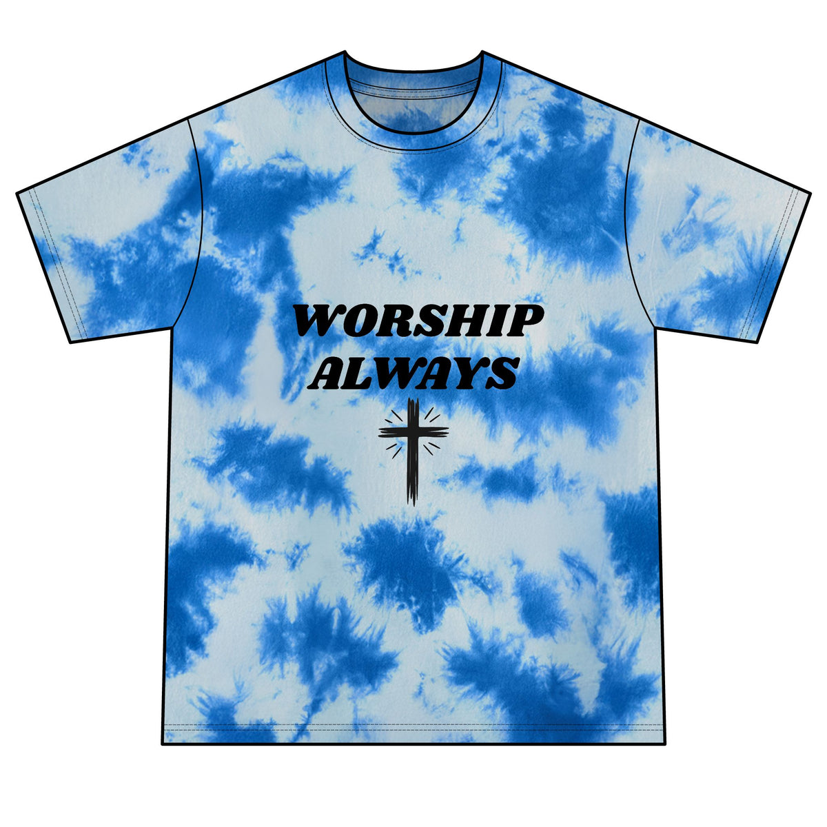 Worship Tye-Dye Shirt
